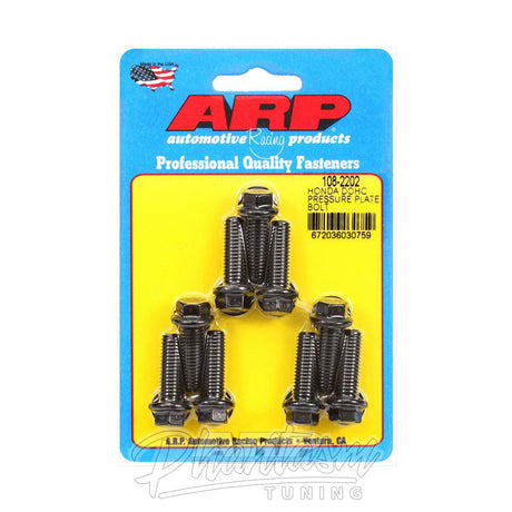 ARP / PRESSURE PLATE BOLTS / HARDWARE KIT (108-2202) *** ACURA INTEGRA (1990-2001) B16 / B17 / B18 / B20 / B-SERIES TRANSMISSION (9X BOLTS SET)