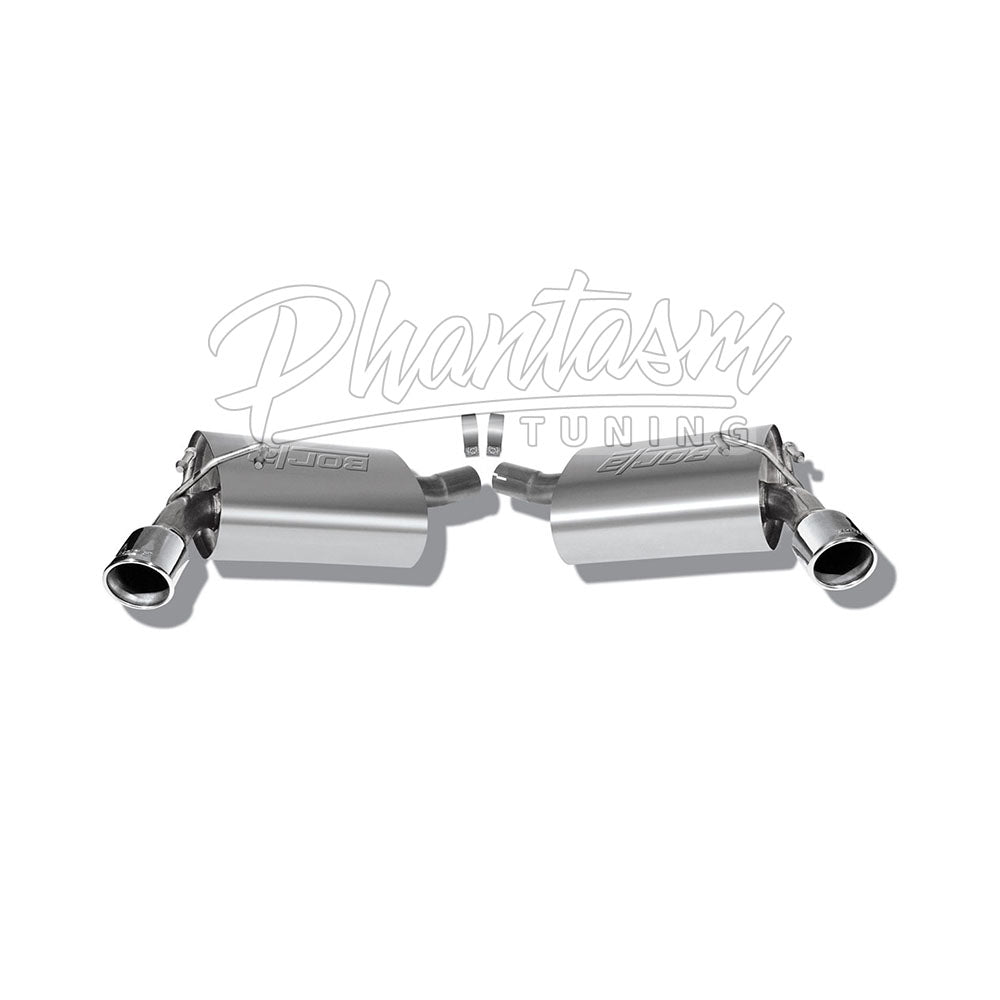 BORLA / TOURING / DUAL AXLE-BACK EXHAUST SYSTEM (11776) *** CHEVROLET CAMARO V6 (2010-2013) 3.6L ENGINE
