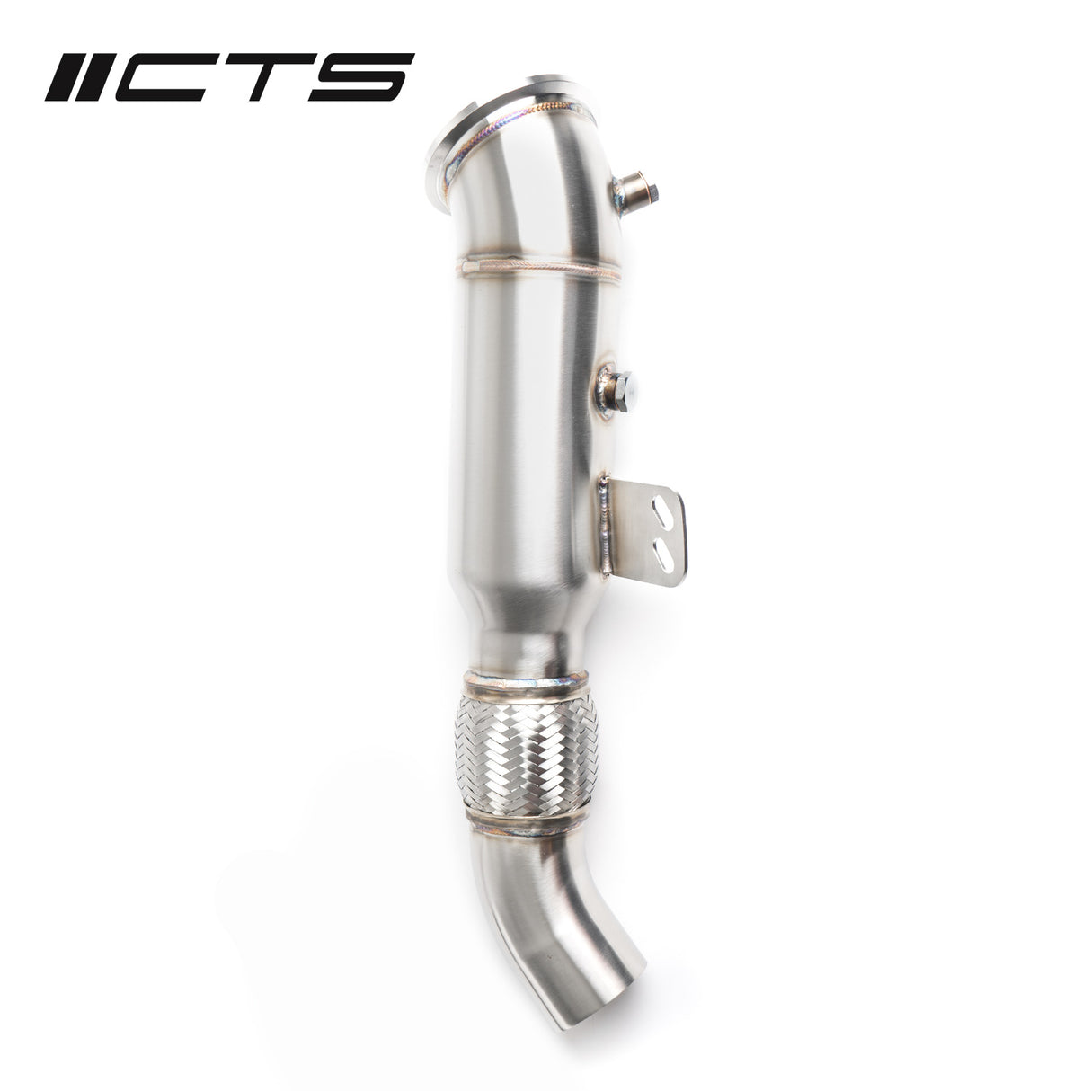 CTS TURBO / RACE EXHAUST DOWN-PIPE / CAT DELETE / NOT STREET LEGAL (EXH-DP-0024-S) *** TOYOTA SUPRA (2020-2026) 3.0L TURBO