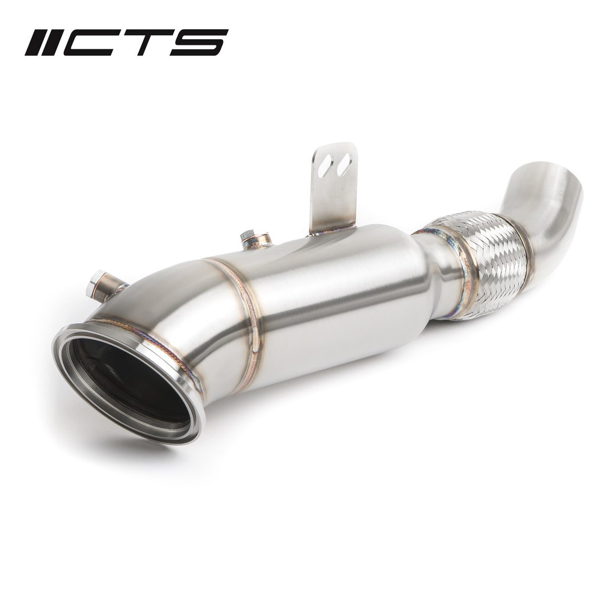 CTS TURBO / RACE EXHAUST DOWN-PIPE / CAT DELETE / NOT STREET LEGAL (EXH-DP-0024-S) *** TOYOTA SUPRA (2020-2026) 3.0L TURBO