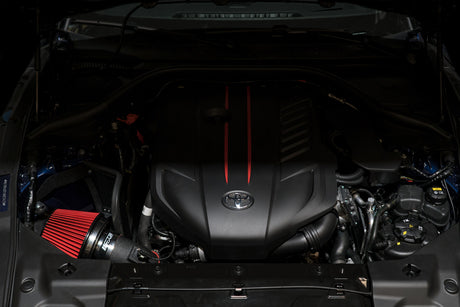 CTS TURBO / COLD AIR INTAKE SYSTEM / BLACK PIPING (IT-348) *** TOYOTA SUPRA (2020-2026) 3.0L TURBO