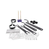 D2 RACING / RS SERIES COILOVER / SUSPENSION KIT (D-NI-03) *** INFINITI G35 COUPE RWD (2003-2007), INFINITI G35 SEDAN RWD (2003-2006), NISSAN 350Z (2003-2008) *** FORK STYLE / FRONT LOWER MOUNT