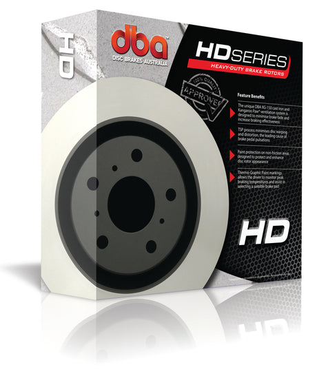 DBA 4000 SERIES / HD DIRECT / FRONT PLAIN BRAKE ROTOR / SOLD AS SINGLES (DBA42224) *** MITSUBISHI LANCER EVO-X (2008-2015) 2.0L TURBO