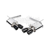 DC SPORTS / CAT-BACK EXHAUST SYSTEM / BLACK TIPS (DCS5534BK) *** HONDA ACCORD (2018-2022) 1.5L / 2.0L TURBO