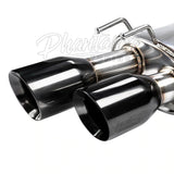 DC SPORTS / CAT-BACK EXHAUST SYSTEM / BLACK TIPS (DCS5534BK) *** HONDA ACCORD (2018-2022) 1.5L / 2.0L TURBO