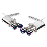 DC SPORTS / CAT-BACK EXHAUST SYSTEM / BURNT BLUE TIPS (DCS5534BT) *** HONDA ACCORD (2018-2022) 1.5L / 2.0L TURBO