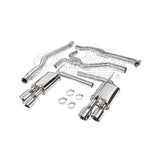 DC SPORTS / CAT-BACK EXHAUST SYSTEM / POLISHED TIPS (DCS5534) *** HONDA ACCORD (2018-2022) 1.5L / 2.0L TURBO