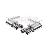 DC SPORTS / CAT-BACK EXHAUST SYSTEM / POLISHED TIPS (DCS5534) *** HONDA ACCORD (2018-2022) 1.5L / 2.0L TURBO