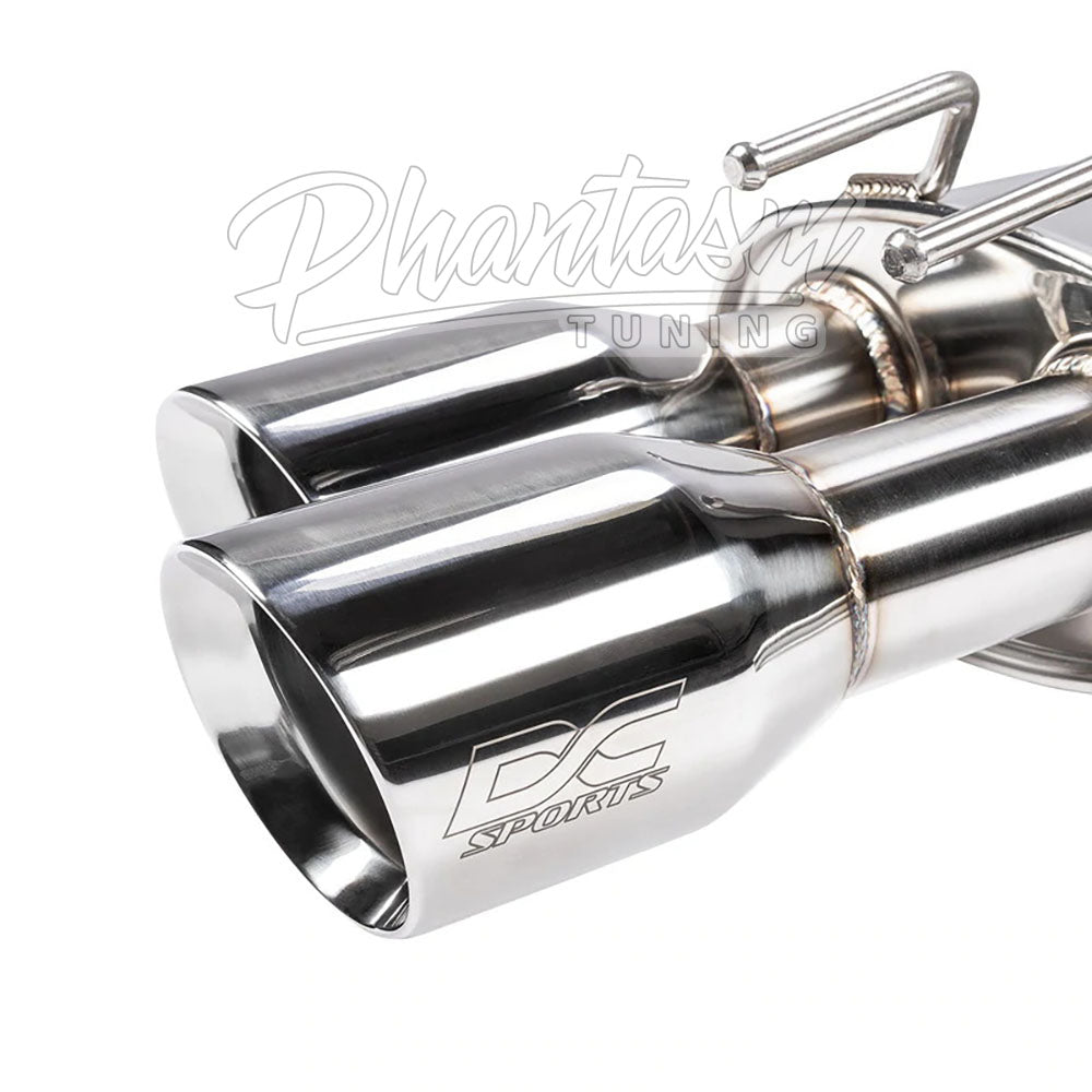 DC SPORTS / CAT-BACK EXHAUST SYSTEM / POLISHED TIPS (DCS5534) *** HONDA ACCORD (2018-2022) 1.5L / 2.0L TURBO