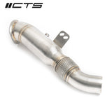 CTS TURBO / EXHAUST DOWN-PIPE / WITH HIGH-FLOW CAT (EXH-DP-0024-S-CAT) *** TOYOTA SUPRA (2020-2026) 3.0L TURBO