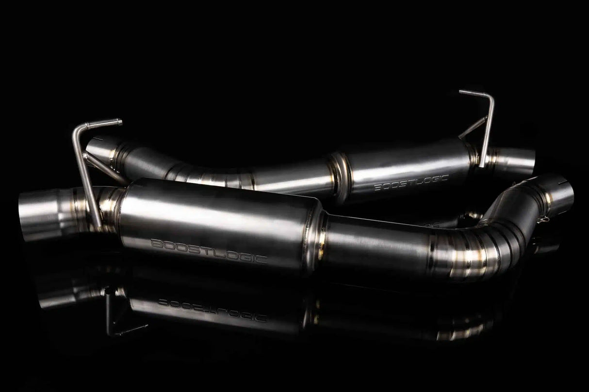 BOOST LOGIC / FORMULA SERIES / TITANIUM CAT-BACK EXHAUST SYSTEM (BL-02020601) *** NISSAN Z (2023-2026) RZ34 / 3.0L TWIN TURBO