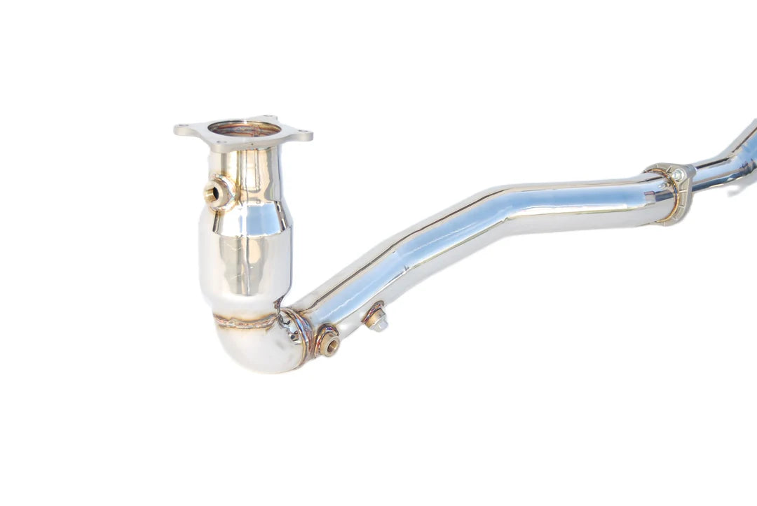 INVIDIA / EXHAUST J-PIPE WITH HIGH FLOW CAT / FRONT LOCATION CATTED DOWN-PIPE (HS15SWADOC) *** SUBARU WRX (2015-2021) 2.0L TURBO / CVT AUTOMATIC TRANSMISSION