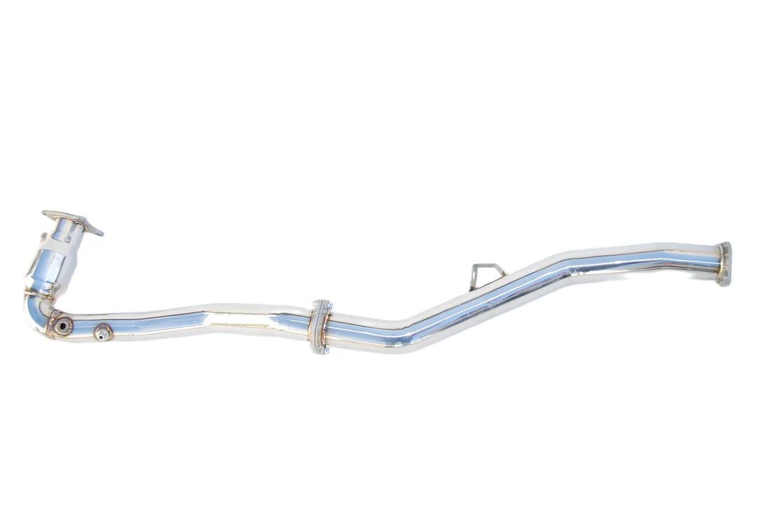 INVIDIA / EXHAUST J-PIPE WITH HIGH FLOW CAT / FRONT LOCATION CATTED DOWN-PIPE (HS15SWADOC) *** SUBARU WRX (2015-2021) 2.0L TURBO / CVT AUTOMATIC TRANSMISSION