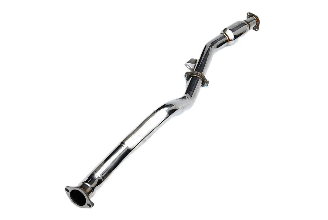 INVIDIA / EXHAUST FRONT-PIPE WITH HIGH FLOW CAT / DOWN-PIPE SECTION / MANUAL TRANSMISSION (HS22SW4MFPCB) *** SUBARU WRX (2022-2026) VB / 2.4L TURBO
