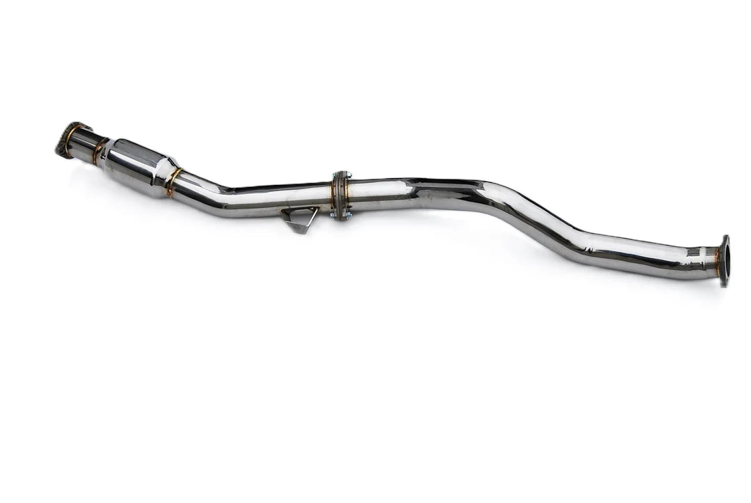 INVIDIA / EXHAUST FRONT-PIPE WITH HIGH FLOW CAT / DOWN-PIPE SECTION / MANUAL TRANSMISSION (HS22SW4MFPCB) *** SUBARU WRX (2022-2026) VB / 2.4L TURBO