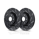 EBC / SLOTTED / FRONT BRAKE ROTORS / SOLD AS PAIRS (USR7642) *** MITSUBISHI LANCER EVO-X (2008-2015) 2.0L TURBO