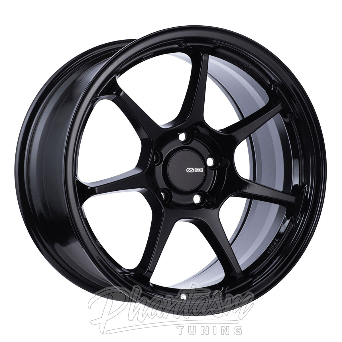 ENKEI WHEELS - TS7 - GLOSS BLACK (18 INCH ) 5 X 100 MM / BOLT PATTERN