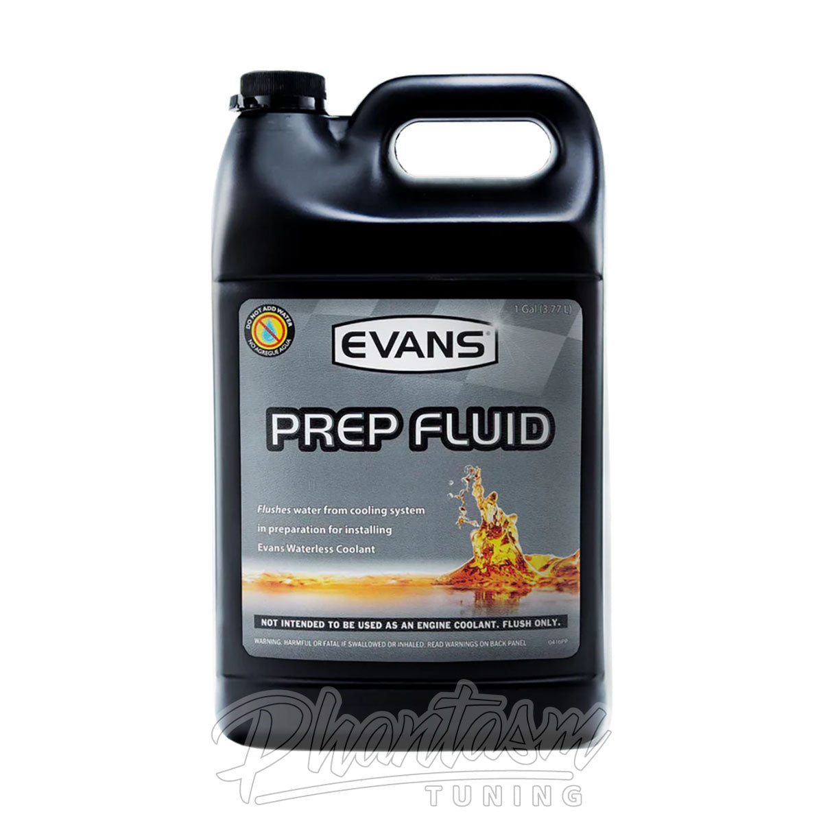 EVANS / WATERLESS COOLANT / ENGINE PREP FLUID / 1 GALLON (EC42001)