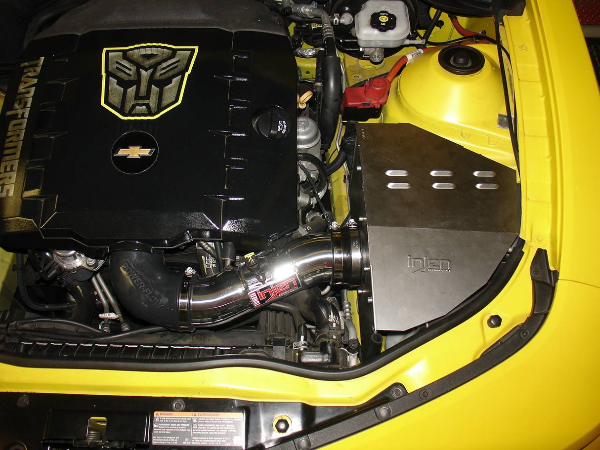 INJEN / POWERFLOW / COLD AIR INTAKE SYSTEM / WRINKLE BLACK PIPING (PF7011WB) *** CHEVROLET CAMARO V6 (2010-2015) 3.6L ENGINE