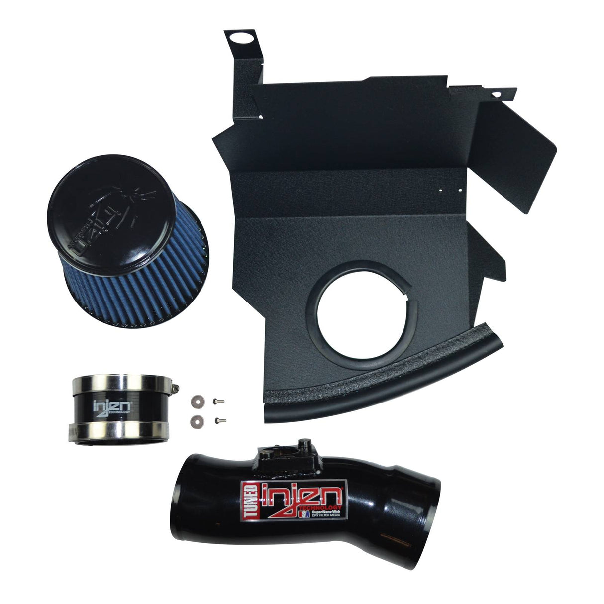 INJEN / SP SHORT RAM / COLD AIR INTAKE SYSTEM / BLACK PIPING (SP1687BLK) *** HONDA ACCORD (2018-2022) 2.0L TURBO