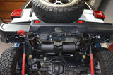 INJEN / AXLE-BACK EXHAUST SYSTEM / DUAL BLACK TIPS (SES5005BLK) *** JEEP WRANGER JL (2018-2024) 2.0L TURBO
