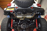 INJEN / AXLE-BACK EXHAUST SYSTEM / DUAL POLISHED TIPS (SES5005P) *** JEEP WRANGER JL (2018-2024) 2.0L TURBO