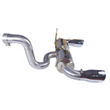INJEN / AXLE-BACK EXHAUST SYSTEM / DUAL POLISHED TIPS (SES5005P) *** JEEP WRANGER JL (2018-2024) 2.0L TURBO