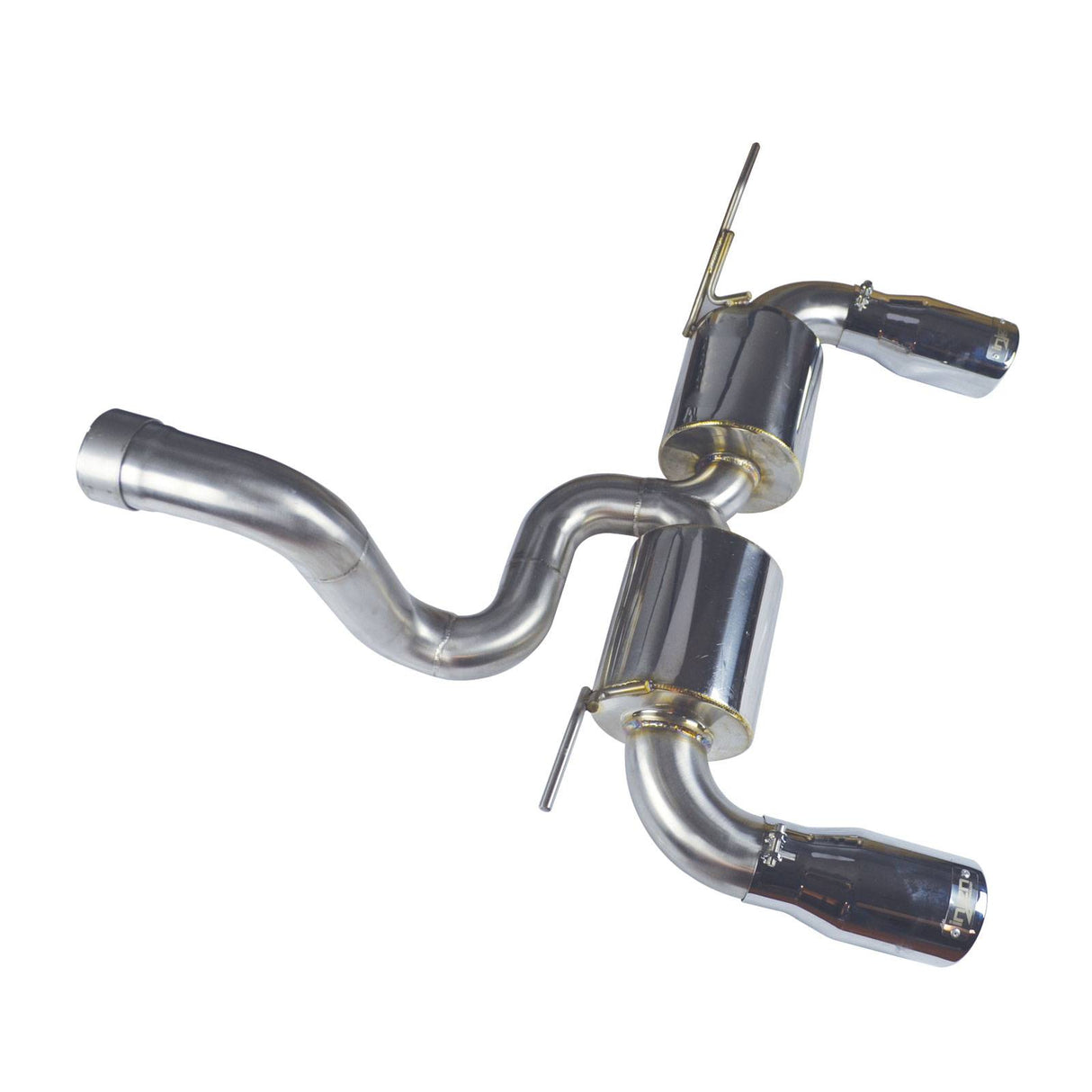 INJEN / AXLE-BACK EXHAUST SYSTEM / DUAL POLISHED TIPS (SES5005P) *** JEEP WRANGER JL (2018-2024) 2.0L TURBO