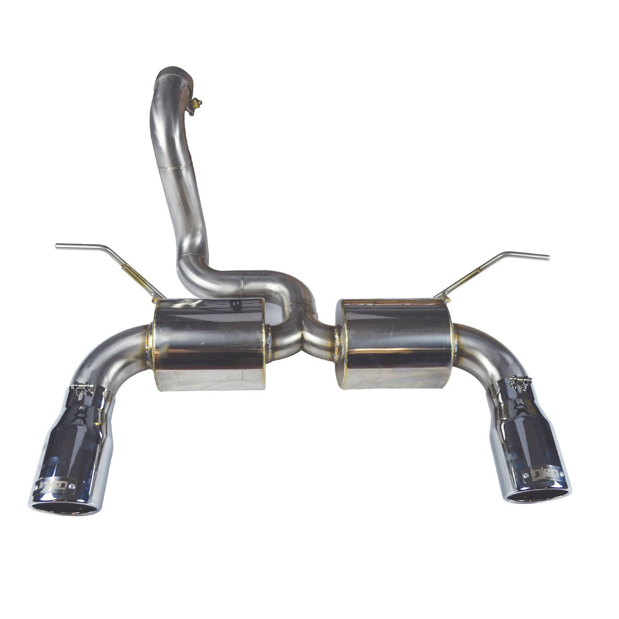 INJEN / AXLE-BACK EXHAUST SYSTEM / DUAL POLISHED TIPS (SES5005P) *** JEEP WRANGER JL (2018-2024) 2.0L TURBO