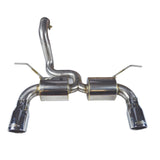 INJEN / AXLE-BACK EXHAUST SYSTEM / DUAL POLISHED TIPS (SES5005P) *** JEEP WRANGER JL (2018-2024) 2.0L TURBO