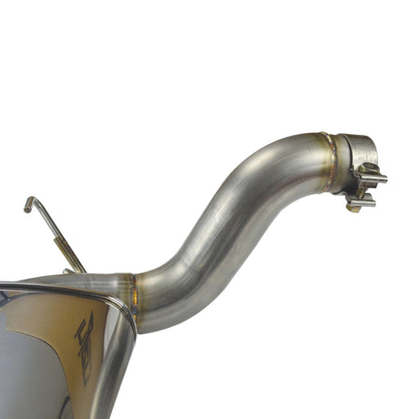 INJEN / AXLE-BACK EXHAUST SYSTEM / HIGH TUCK MUFFLER (SES5006AB) *** JEEP WRANGER JL (2018-2023) 2.0L TURBO