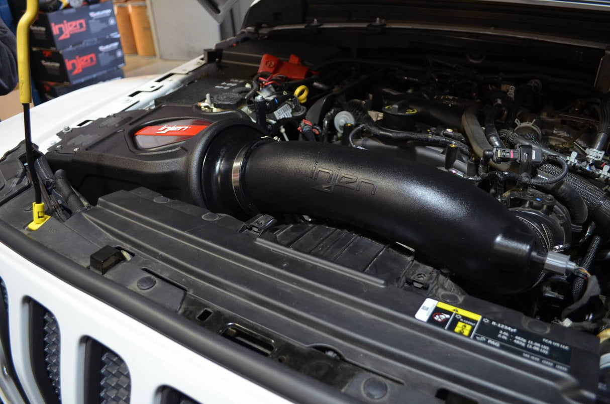 INJEN / EVOLUTION COLD AIR INTAKE SYSTEM / DRY FILTER (EVO5006) *** JEEP WRANGER JL (2018-2023) 2.0L TURBO