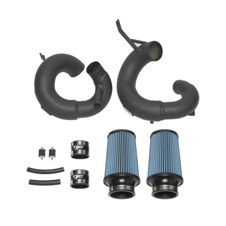 INJEN / SP SHORT RAM / COLD AIR INTAKE SYSTEM / WRINKLE BLACK PIPING (SP1350WB) *** KIA STINGER GT (2018-2023) 3.3L TURBO