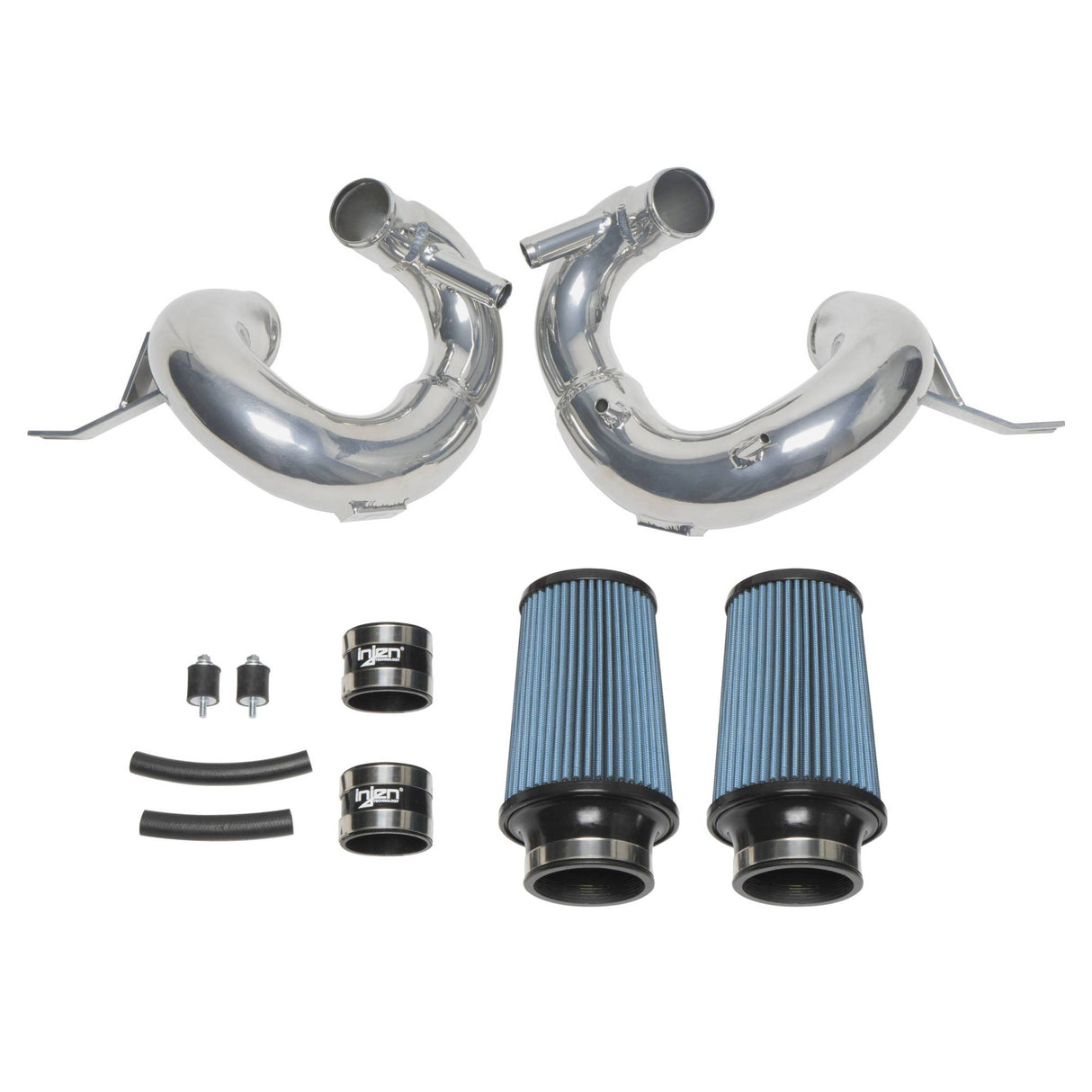 INJEN / SP SHORT RAM / COLD AIR INTAKE SYSTEM / POLISHED PIPING (SP1350P) *** KIA STINGER GT (2018-2023) 3.3L TURBO