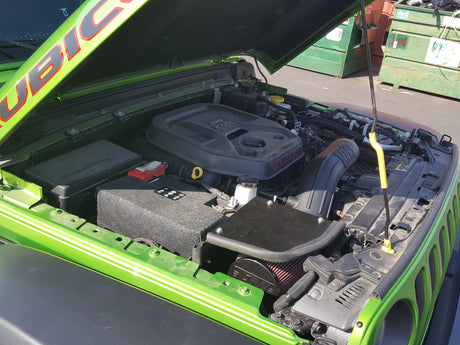 FLOWMASTER / DELTA FORCE / COLD AIR INTAKE SYSTEM (615185) *** JEEP WRANGER JL (2018-2023) 2.0L TURBO