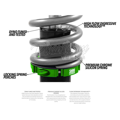 FORTUNE AUTO / 500 SERIES GEN 8 COILOVER / SUSPENSION KIT (FA500-RZ34) *** NISSAN Z (2023-2026) RZ34 / 3.0L TWIN TURBO