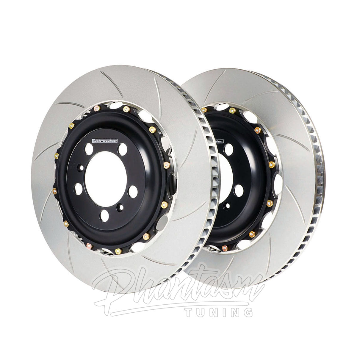 GIRODISC / SLOTTED / FRONT BRAKE ROTOR / SOLD AS PAIRS (A1-047) *** MITSUBISHI LANCER EVO-X (2008-2015) 2.0L TURBO