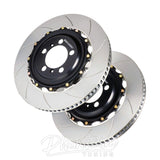 GIRODISC / SLOTTED / FRONT BRAKE ROTOR / SOLD AS PAIRS (A1-104) *** HONDA S2000 (2000-2009) AP1 / AP2