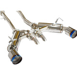 HKS / HI-POWER FULL DUAL MUFFER / CAT-BACK EXHAUST SYSTEM / BURNT TITANIUM TIPS (31014-KN002) *** NISSAN Z (2023-2026) RZ34 / 3.0L TWIN TURBO
