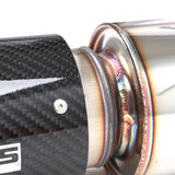 HKS / HI-POWER EXHAUST SYSTEM / WITH CARBON FIBER TIP (32016-KH001) *** HONDA FIT (2015-2020) 1.5L ENGINE