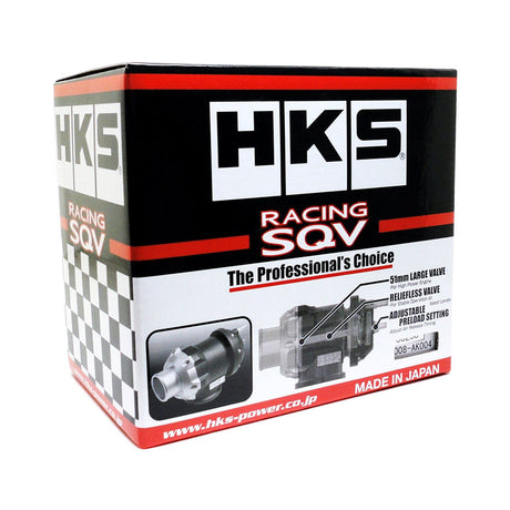 HKS / RACING SQV BOV / BLOW OFF VALVE (71008-AK004) *** UNIVERSAL APPLICATIONS
