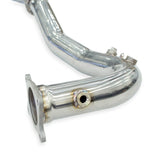 INVIDIA / EXHAUST J-PIPE WITH HIGH FLOW CAT / REAR LOCATION CATTED DOWN-PIPE (HS15SWMDOCB) *** SUBARU WRX (2015-2021) 2.0L TURBO / MANUAL TRANSMISSION