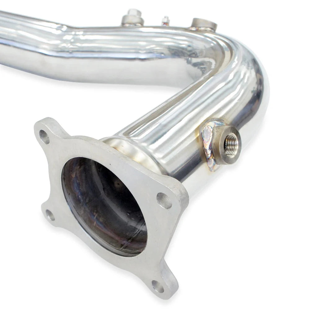 INVIDIA / EXHAUST J-PIPE WITH HIGH FLOW CAT / REAR LOCATION CATTED DOWN-PIPE (HS15SWMDOCB) *** SUBARU WRX (2015-2021) 2.0L TURBO / MANUAL TRANSMISSION