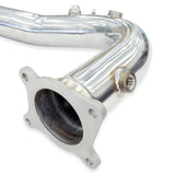 INVIDIA / EXHAUST J-PIPE WITH HIGH FLOW CAT / REAR LOCATION CATTED DOWN-PIPE (HS15SWMDOCB) *** SUBARU WRX (2015-2021) 2.0L TURBO / MANUAL TRANSMISSION