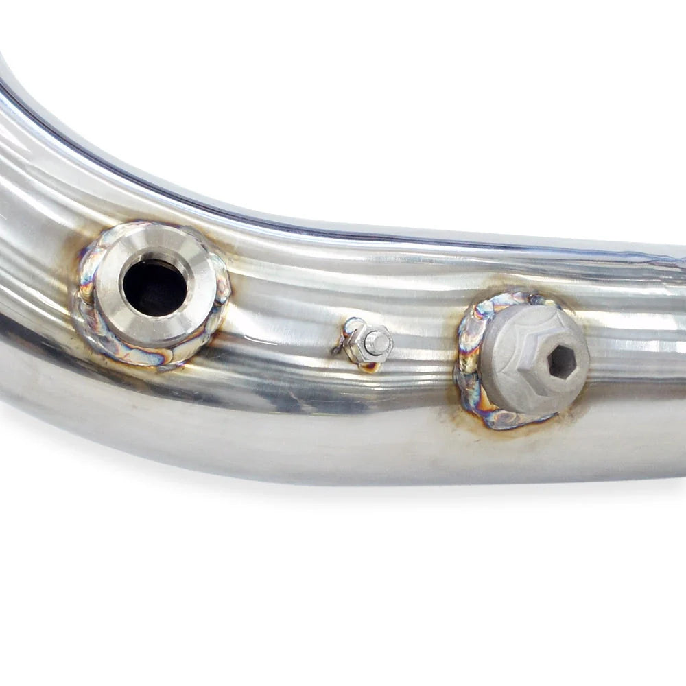 INVIDIA / EXHAUST J-PIPE WITH HIGH FLOW CAT / REAR LOCATION CATTED DOWN-PIPE (HS15SWMDOCB) *** SUBARU WRX (2015-2021) 2.0L TURBO / MANUAL TRANSMISSION