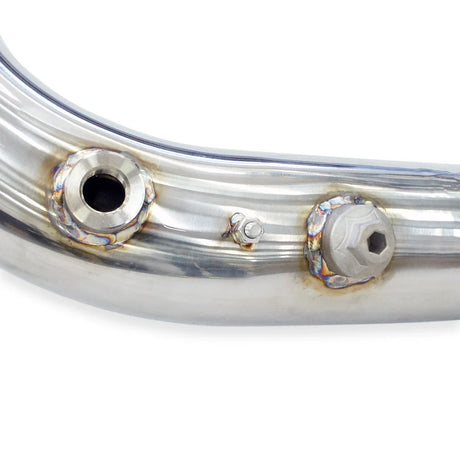 INVIDIA / EXHAUST J-PIPE WITH HIGH FLOW CAT / REAR LOCATION CATTED DOWN-PIPE (HS15SWMDOCB) *** SUBARU WRX (2015-2021) 2.0L TURBO / MANUAL TRANSMISSION