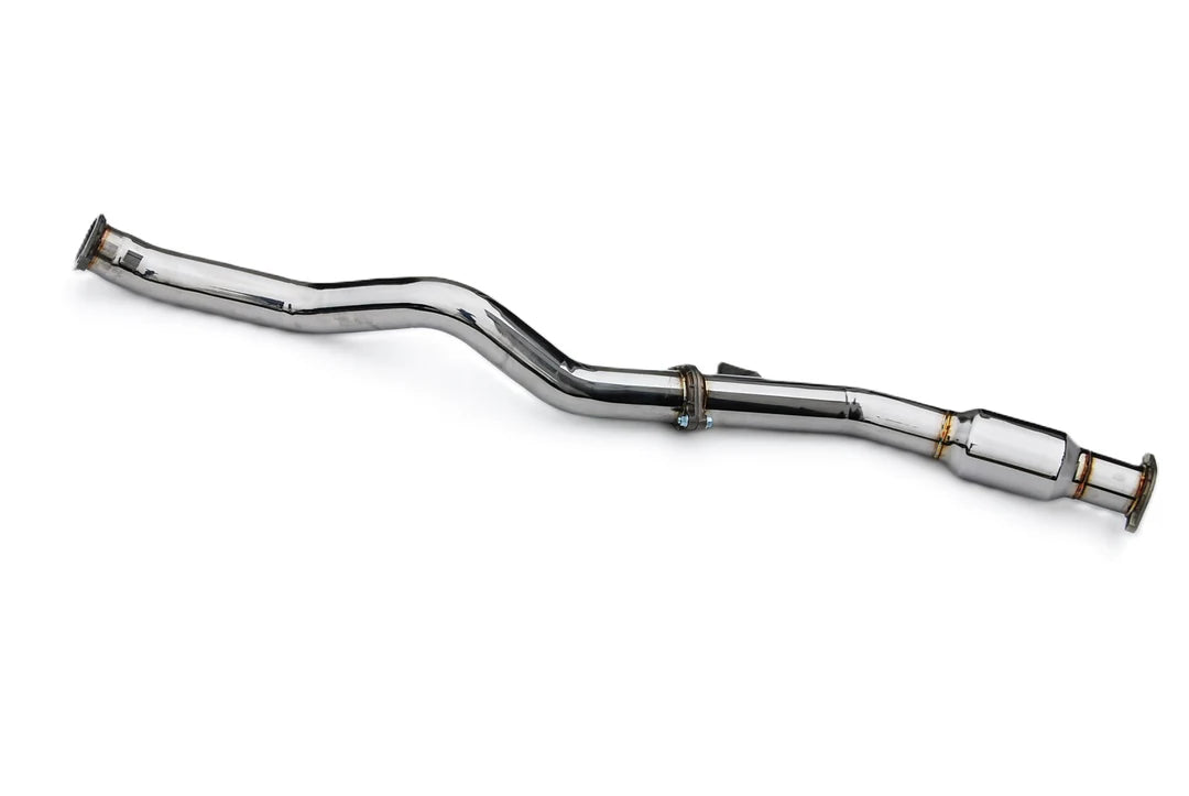 INVIDIA / EXHAUST FRONT-PIPE WITH HIGH FLOW CAT / DOWN-PIPE SECTION / MANUAL TRANSMISSION (HS22SW4MFPCB) *** SUBARU WRX (2022-2026) VB / 2.4L TURBO
