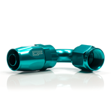 -06 AN 180 Degree Female Aluminum Hose End (PTFE)