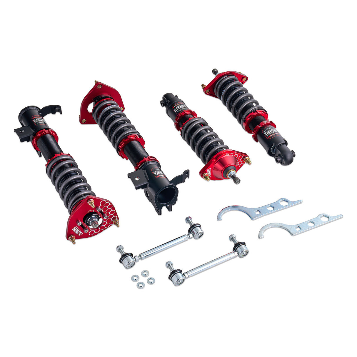 IAG PERFORMANCE / FORTUNE AUTO STREET COILOVER / SUSPENSION KIT (IAG-SUS-1001) *** SCION FRS / SUBARU BRZ / TOYOTA 86 / TOYOTA GR86 (2013-2025)