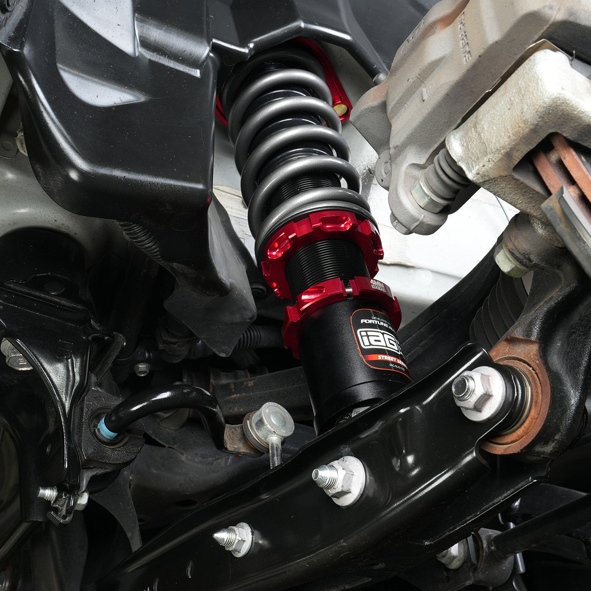 IAG PERFORMANCE / FORTUNE AUTO STREET COILOVER / SUSPENSION KIT (IAG-SUS-1001) *** SCION FRS / SUBARU BRZ / TOYOTA 86 / TOYOTA GR86 (2013-2025)